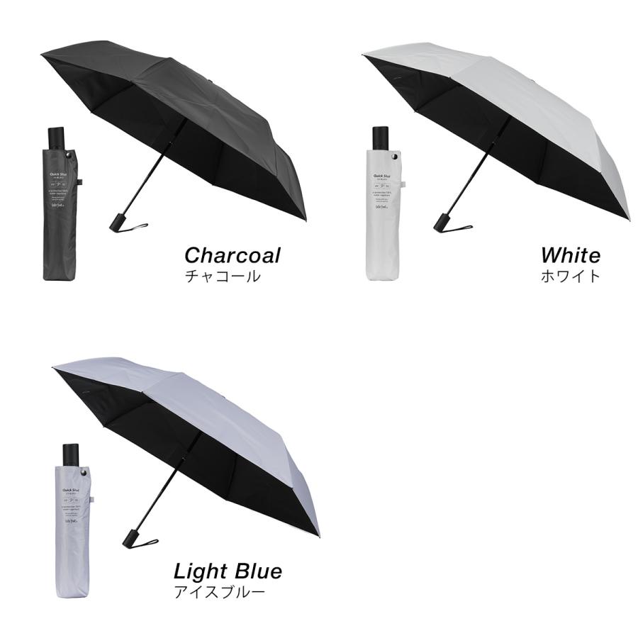 最大41% 9/6限定 ウォーターフロント クイックシャット 折りたたみ傘 55cm 晴雨兼用 自動開閉 完全遮光 軽量 日傘 形状記憶 UVカット Waterfront S355-1303 | Waterfront | 04