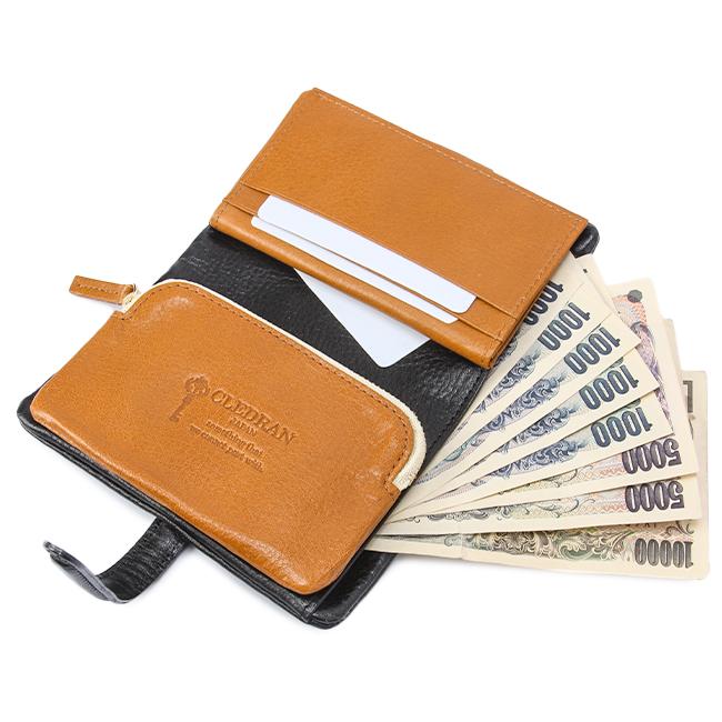 最大42% 1/13限定 クレドラン 財布 二つ折り財布 ミドル財布 レディース ブランド 本革 日本製 大容量 レザー 使いやすい CLEDRAN アドレ S6218 | CLEDRAN | 09