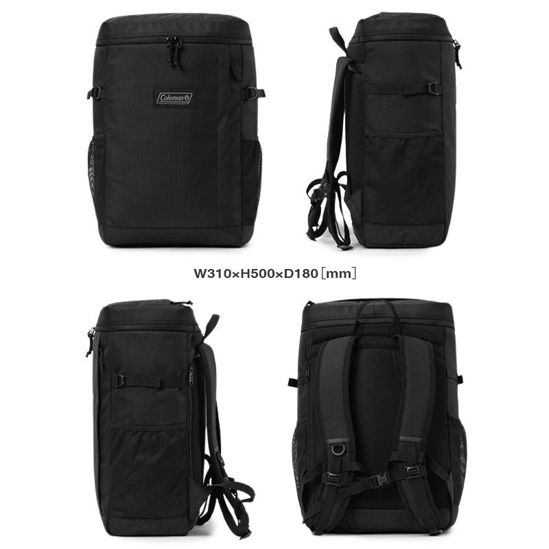 最大42% 2/3限定 コールマン リュック 35L スクエア ボックス型 修学旅行 宿泊学習 女の子 男の子 女子 男子 小学生 中学生 高校生 A4 B4 Coleman 2207124 | Coleman | 03