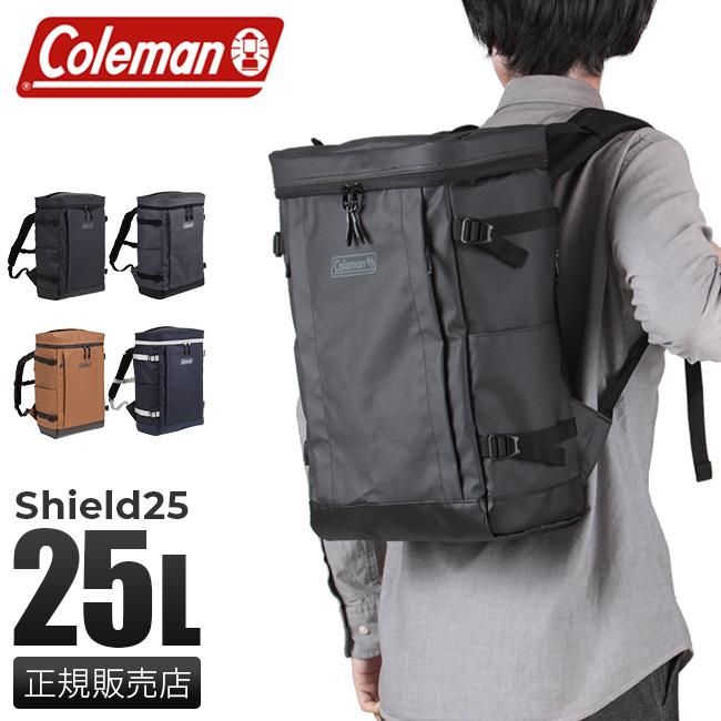 Coleman コールマン リュック 25l メンズ レディース 女子 男子 通学 防水 大学生 スクエア ボックス型 スクールバッグ シールド25 Shield25 カバンのセレクション 通販 Yahoo ショッピング