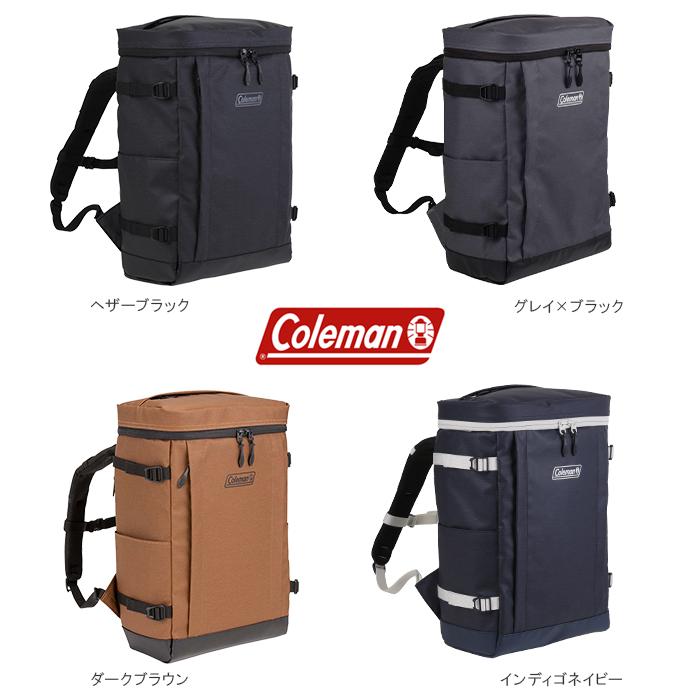 最大41% 4/25限定 コールマン リュック 通学 女子 男子 25L 大容量 防水 軽量 高校生 中学生 スクエア ボックス型 スクールバッグ シールド25 Coleman | Coleman | 05