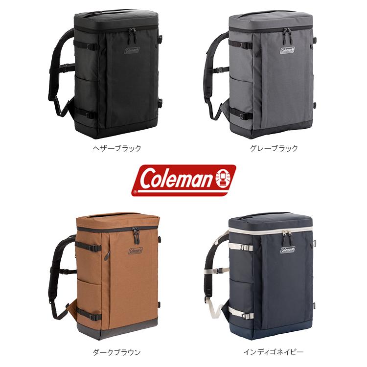 最大41% 4/5限定 コールマン リュック 通学 女子 男子 30L 大容量 防水 軽量 高校生 中学生 スクエア ボックス型 スクールバッグ シールド30 Coleman | Coleman | 05