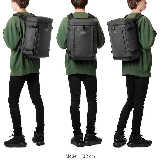 最大42% 2/22限定 コールマン リュック 通学 女子 男子 30L 大容量 防水 軽量 高校生 中学生 スクエア ボックス型 スクールバッグ シールド30 Coleman | Coleman | 07