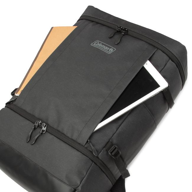 最大41% 4/25限定 コールマン リュック 通学 女子 男子 36L 大容量 防水 高校生 中学生 スクエア ボックス型 2層 スクールバッグ シールド35 Coleman | Coleman | 12