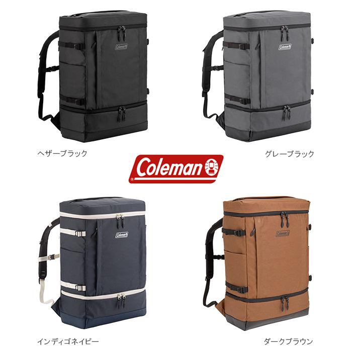 最大41% 9/21限定 コールマン リュック 通学 女子 男子 36L 大容量 防水 高校生 中学生 スクエア ボックス型 2層 スクールバッグ シールド35 Coleman | Coleman | 05