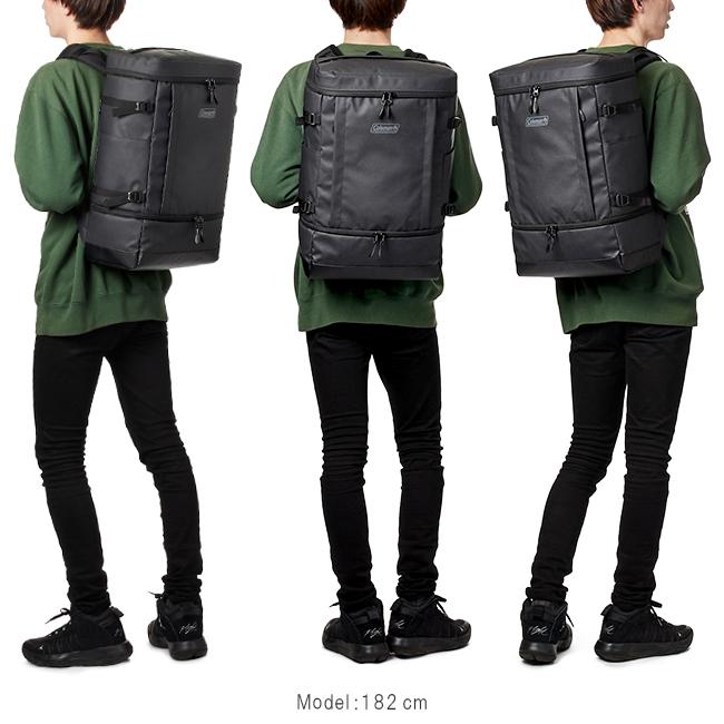 最大46% 3/15限定 コールマン リュック 通学 女子 男子 36L 大容量 防水 高校生 中学生 スクエア ボックス型 2層 スクールバッグ シールド35 Coleman | Coleman | 07