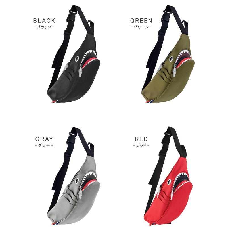 モーンクリエイションズ シャーク ワンショルダー サメバッグ 3L MORN CREATIONS SK-110 | ブランド登録なし | 06