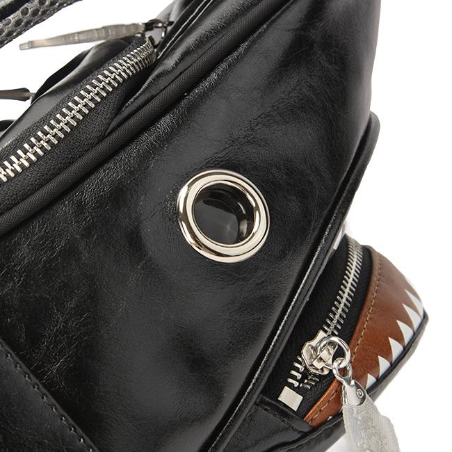 最大51% 9/5限定 モーンクリエイションズ シャーク ボディバッグ ワンショルダー サメバッグ 5L MORN CREATIONS SK-529 | ブランド登録なし | 11