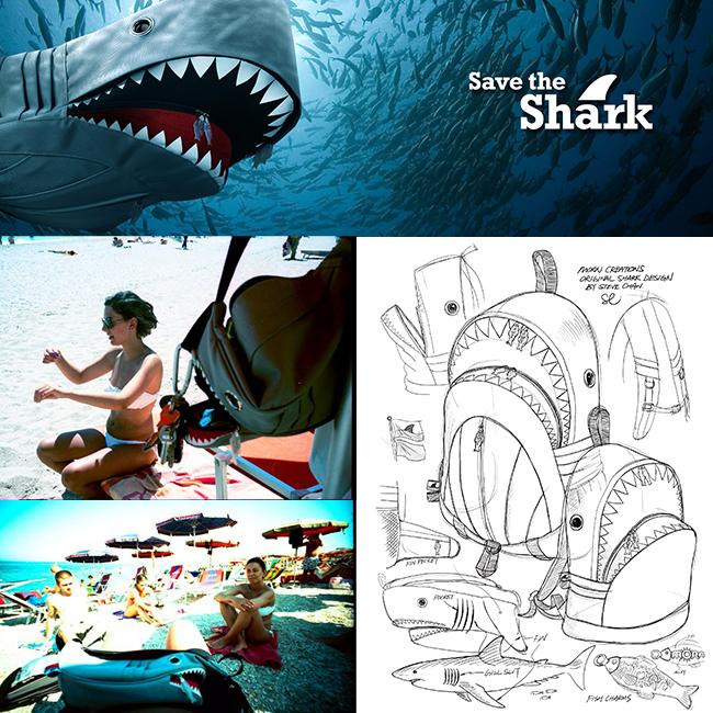 モーンクリエイションズ シャーク ボディバッグ ワンショルダー サメバッグ 5L MORN CREATIONS SK-529 | ブランド登録なし | 20