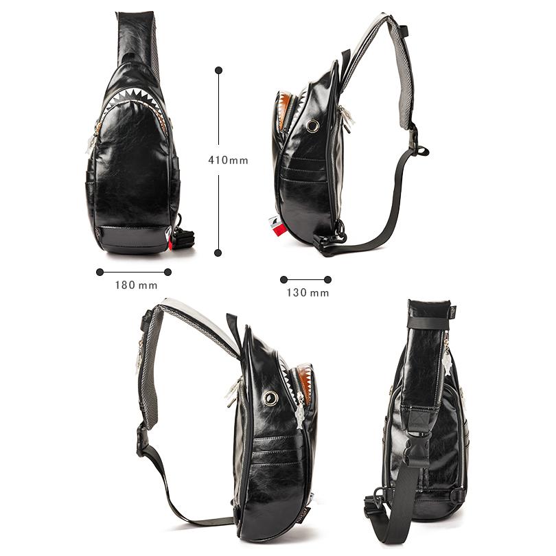 最大51% 9/5限定 モーンクリエイションズ シャーク ボディバッグ ワンショルダー サメバッグ 5L MORN CREATIONS SK-529 | ブランド登録なし | 05