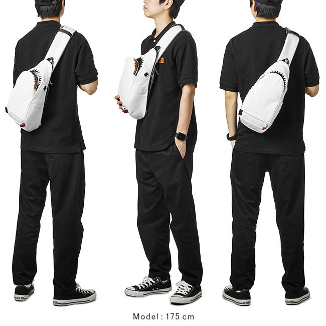 最大53% 3/1まで モーンクリエイションズ シャーク ボディバッグ ワンショルダー サメバッグ 5L MORN CREATIONS SK-529 | ブランド登録なし | 06