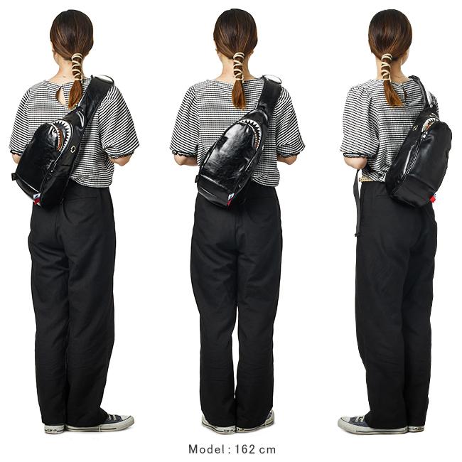 最大51% 9/5限定 モーンクリエイションズ シャーク ボディバッグ ワンショルダー サメバッグ 5L MORN CREATIONS SK-529 | ブランド登録なし | 07