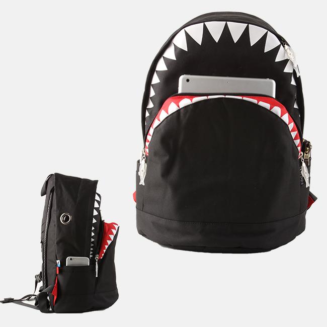 最大50% 9/3限定 モーンクリエイションズ 遠足 リュック 小学校 サメリュック シャーク 20L MORN CREATIONS SK-101 | ブランド登録なし | 15