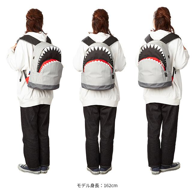 モーンクリエイションズ MORN CREATIONS シャーク Amazon | MORN CREATIONS シャークバッグパック Mサイズ グレー