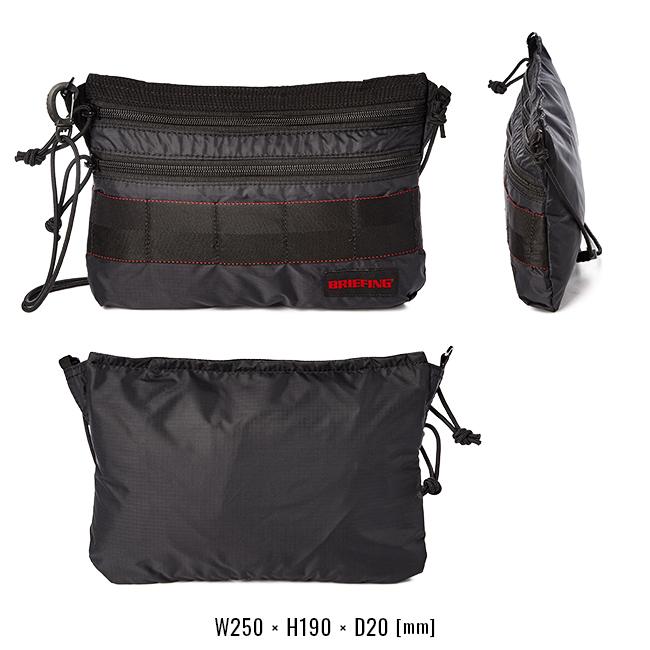 BRIEFING サコッシュ　ショルダーバッグ　COYOTE 新品 BRIEFING サコッシュ ショルダーバッグ COYOTE 新品
