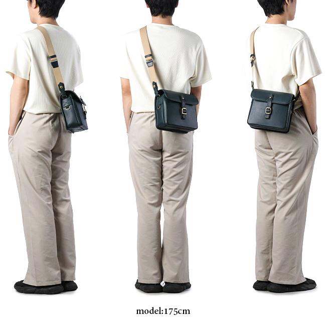 最大50% 1/25限定 シルバーレイククラブ ショルダーバッグ メンズ ブランド レザー 本革 日本製 軽量 斜めがけ 小さめ ミニ B6 SILVER LAKE CLUB 130182 | SILVER LAKE | 06