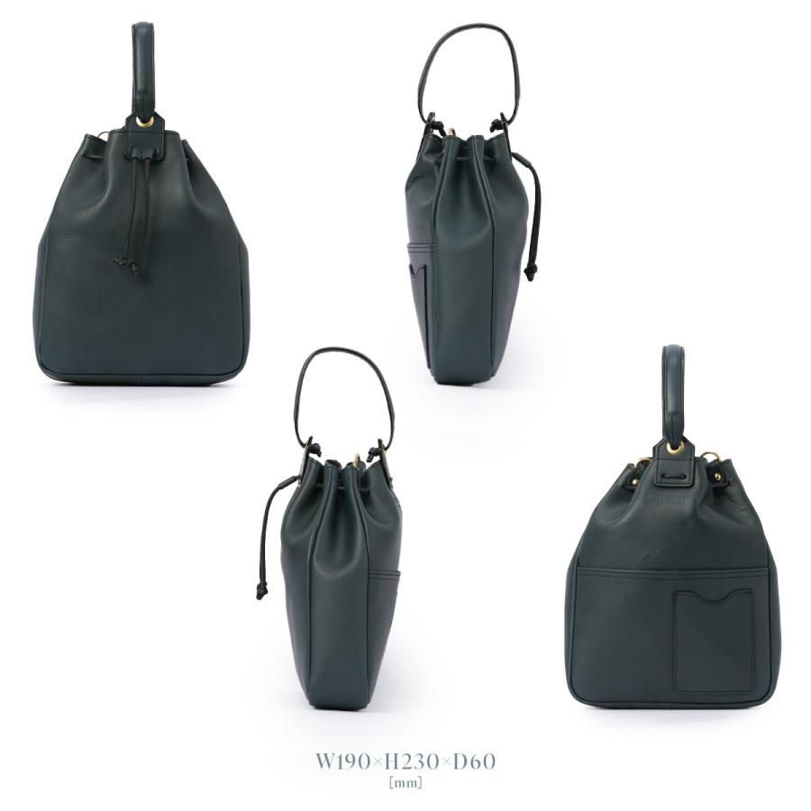 【日本限定✨美品】ディーゼル　ショルダーバッグ　巾着　レザー　ブラック　正規品 MAISON SPECIAL（メゾンスペシャル） ショルダーバッグ 「UNISEX」「EX