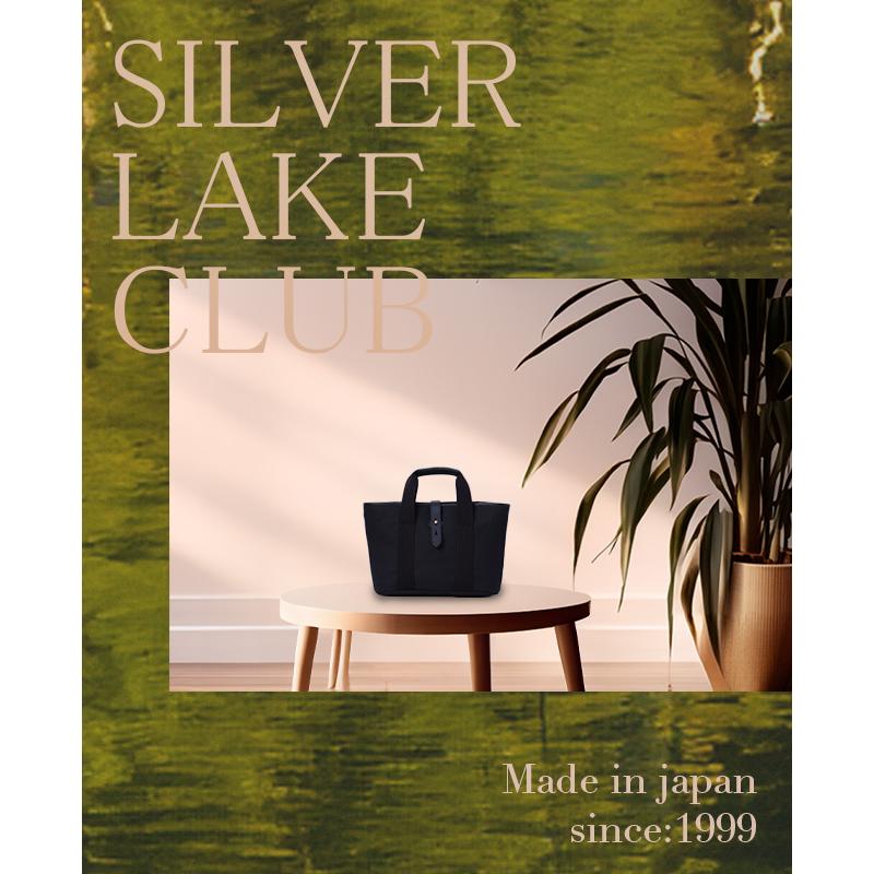 最大51% 3/3限定 シルバーレイククラブ ミニトートバッグ メンズ レディース ブランド 軽量 撥水 日本製 4号帆布 小さめ SILVER LAKE CLUB ストリーム 425501 | ブランド登録なし | 04