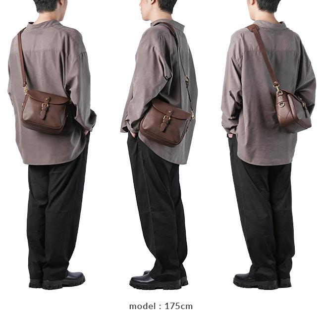 シルバーレイククラブ ショルダーバッグ メンズ ブランド レザー 本革