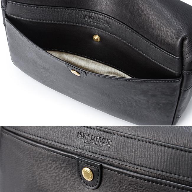 最大51% 3/3限定 シルバーレイククラブ ショルダーバッグ メンズ ブランド レザー 本革 日本製 軽量 斜めがけ 小さめ ミニ SILVER LAKE CLUB 427102 在庫限り | ブランド登録なし | 15