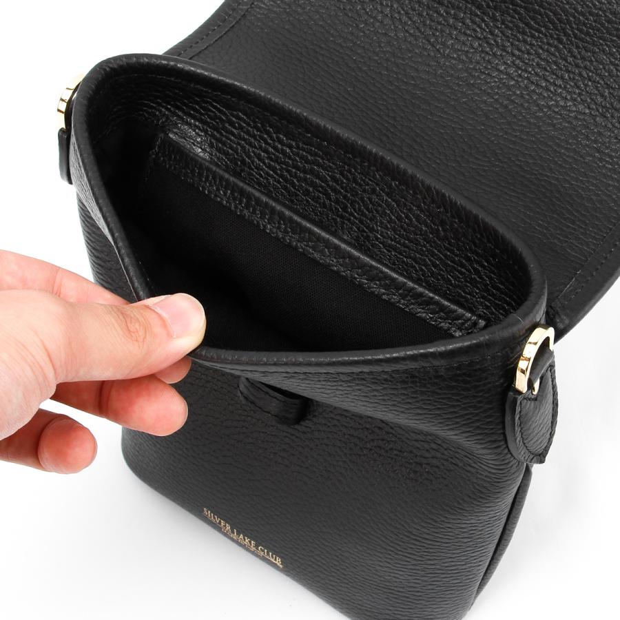 最大50% 1/15限定 シルバーレイククラブ ミニショルダーバッグ メンズ レディース ブランド レザー 本革 軽量 日本製 縦型 小さめ B6 SILVER LAKE CLUB 429102 | ブランド登録なし | 14