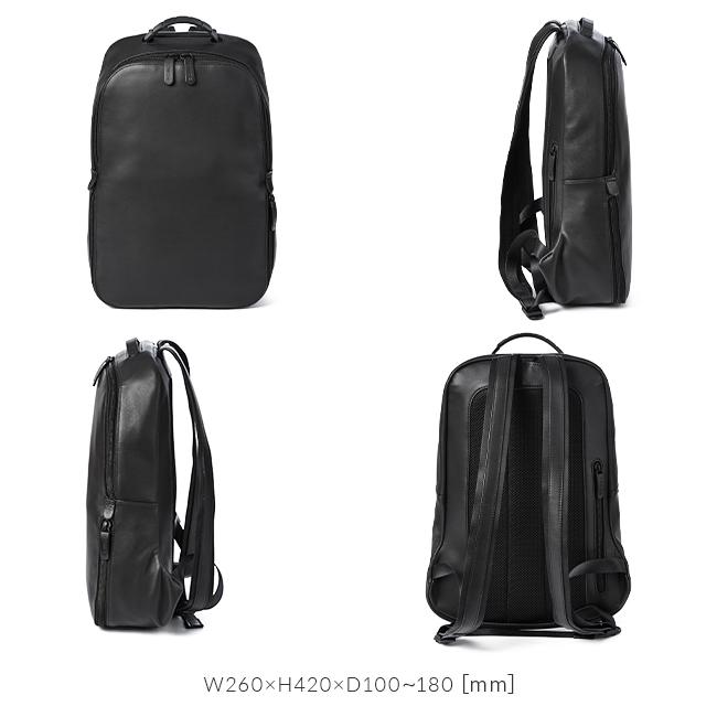 トモエ バッグ リュック ビジネスリュック メンズ レディース 通勤 通学 日本製 拡張 本革 レザー ビジネスリュック スリム TOMOE | TOMOE | 05
