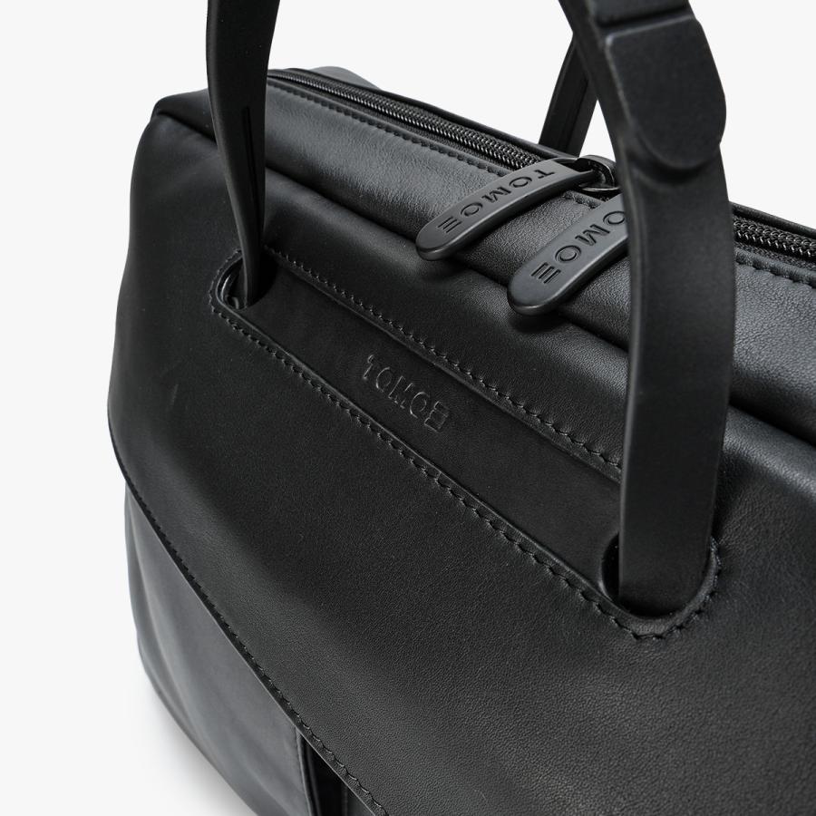 最大42% 9/15限定 1年保証 トモエ スリム ヘルメットバッグ 2WAY 手提げ ショルダー  B4 本革 TOMOE SLIM HBS | TOMOE | 15