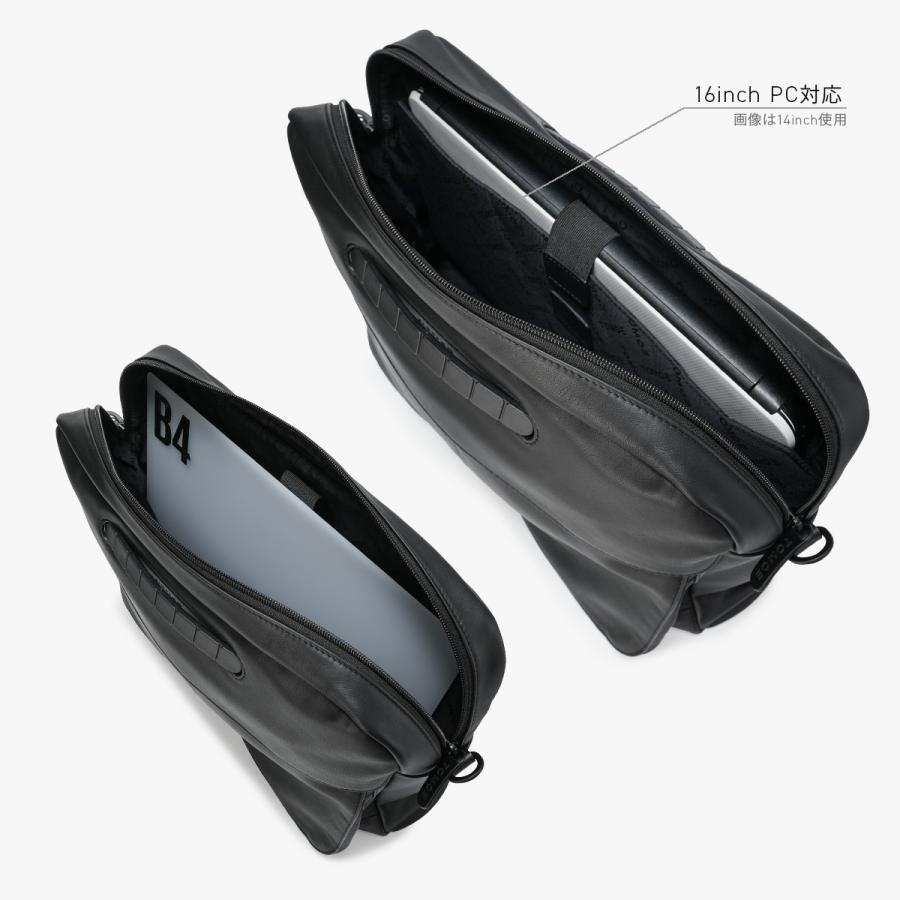 最大42% 9/15限定 1年保証 トモエ スリム ヘルメットバッグ 2WAY 手提げ ショルダー  B4 本革 TOMOE SLIM HBS | TOMOE | 10