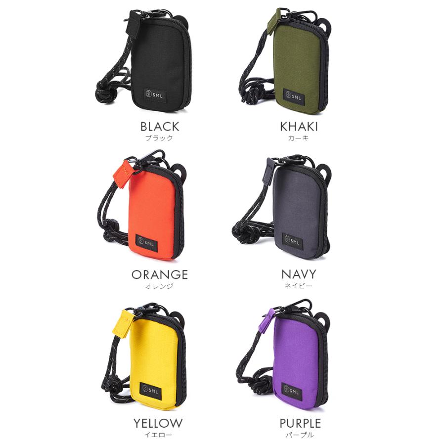 最大51% 2/17まで SML エスエムエル スマホポーチ ショルダーウォレット メンズ レディース ブランド 斜めがけ 軽量 撥水 6923704 | SML | 08