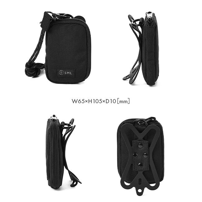 最大51% 2/17まで SML エスエムエル スマホポーチ ショルダーウォレット メンズ レディース ブランド 斜めがけ 軽量 撥水 6923704 | SML | 09
