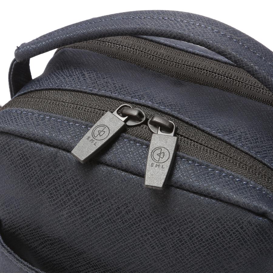 最大51% 1/11限定 SML エスエムエル ショルダーバッグ メンズ ブランド 軽量 防水 撥水 縦型 小さめ 斜めがけ ミニ コンパクト ポーチ LAMINE K905005 | SML | 16