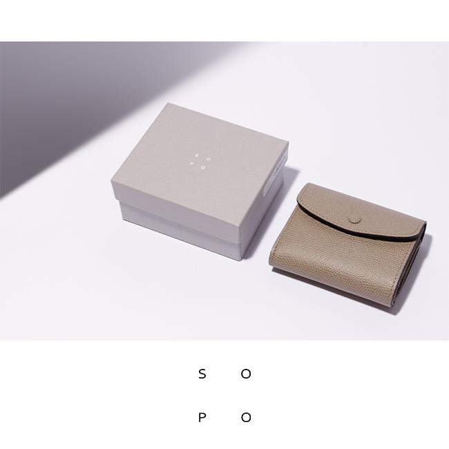 最大53% 8/2まで SOPO ソポ 財布 二つ折り財布 ミニ財布 ミニウォレット メンズ レディース レザー 本革 ボックス型 box型 小さい 小さめ 日本製 SO57 | SOPO（ファッション） | 05