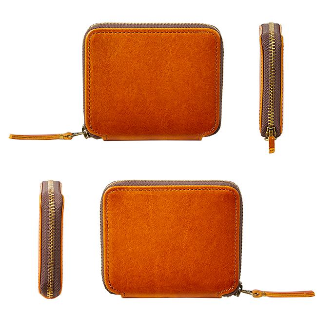 最大49% 4/1限定 SLOW スロウ 財布 二つ折り財布 ミニ財布 小さい財布 BOX型小銭入れ 本革 レザー ラウンドファスナー ハービー herbie so737i | SLOW(ファッション) | 07