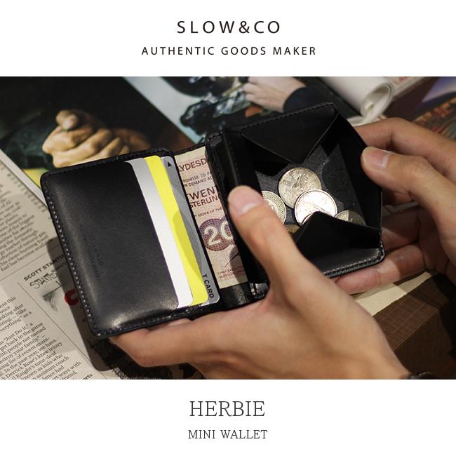 SLOW（スロウ） 財布 二つ折り財布 ミニ財布 小さい財布 BOX型小銭入れ