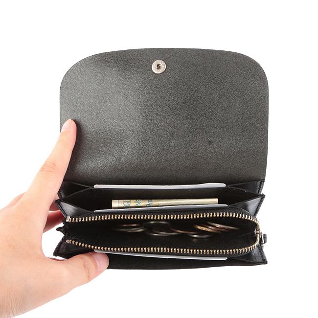 SLOW スロウ 財布 二つ折り財布 薄い財布 薄型 本革 レザー イングラサット ミドルウォレット メンズ ブランド ingrasat so748i | SLOW(ファッション) | 12