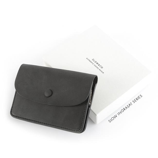 SLOW スロウ 財布 二つ折り財布 ミニ財布 小さい財布 薄型 本革 レザー イングラサット メンズ レディース ingrasat so749i | SLOW(ファッション) | 17