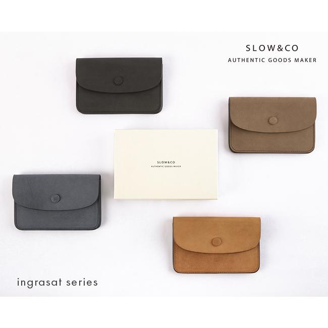 最大42% 2/3限定 SLOW スロウ 名刺入れ 本革 カードケース メンズ レディース SLOW スロウ ingrasat so751i | SLOW(ファッション) | 21
