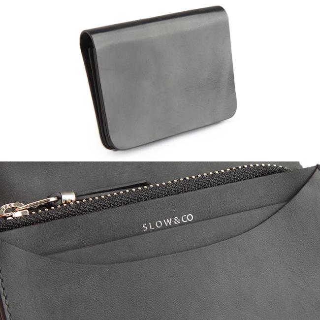 最大53% 3/1まで SLOW スロウ 財布 コードバン 二つ折り財布 ミニ財布 ミニウォレット 薄型 薄マチ 薄い財布 スリム レザー 本革 so775j | SLOW(ファッション) | 05