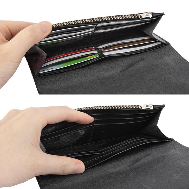 最大49% 5/1限定 SLOW スロウ 財布 長財布 メンズ レディース ブランド 本革 薄型 薄い財布 スリム ブライドルレザー so788j 在庫限り | SLOW(ファッション) | 16