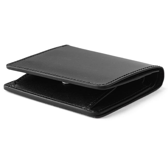 SLOW ウォレット　黒　コンパクト　財布 SLOW（スロウ） 最大51% 2/8限定 財布 二つ折り財布 ミニ財布 小さい