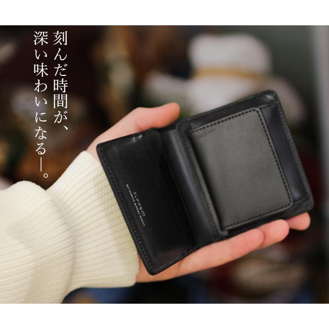 SLOW（スロウ） 財布 二つ折り財布 ミニ財布 レザー 本革 日本製