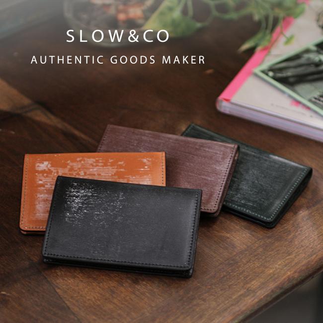【値下げしました】SLOW 本革名刺入れ 楽天市場】【最大53倍｜9/20限定】特典付き｜SLOW スロウ 名刺