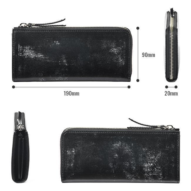 ⭐️未使用級⭐️　SLOW　スロウ　ロングウォレット　ブラック　ゴールド金具 SLOW(ファッション) 最大51% 9/29限定 SLOW スロウ 財布 長財布