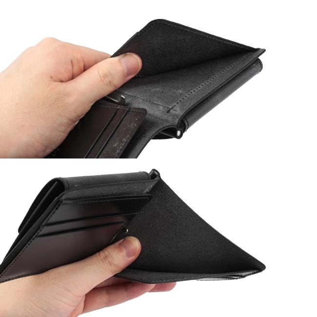 最大46% 3/18限定 SLOW スロウ 財布 二つ折り財布 薄い財布 薄型 小銭入れ付き 本革 レザー ブライドルレザー マネークリップ メンズ bridle so794j | SLOW(ファッション) | 12