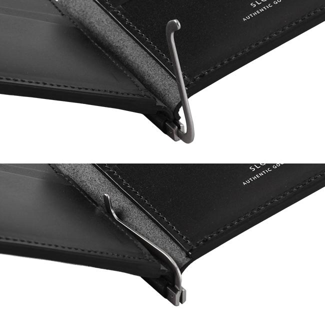 最大51% 12/28限定 SLOW スロウ 財布 二つ折り財布 薄い財布 薄型 小銭入れ付き 本革 レザー ブライドルレザー マネークリップ メンズ bridle so794j | SLOW(ファッション) | 13