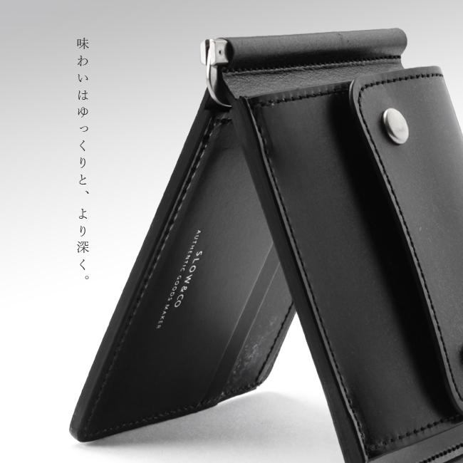 最大51% 12/28限定 SLOW スロウ 財布 二つ折り財布 薄い財布 薄型 小銭入れ付き 本革 レザー ブライドルレザー マネークリップ メンズ bridle so794j | SLOW(ファッション) | 20