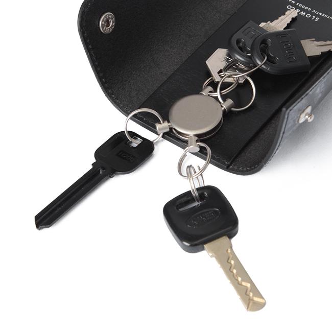 最大51% 12/28限定 SLOW スロウ キーケース メンズ 本革 レザー ブライドルレザー so796j | SLOW(ファッション) | 11