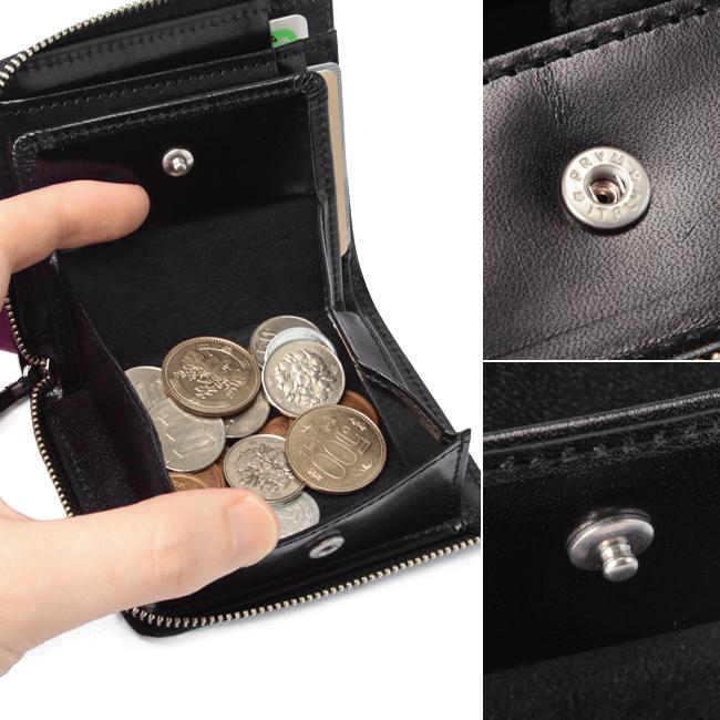 最大49% 5/1限定 SLOW スロウ 財布 二つ折り財布 ミニ財布 小さい財布 box型小銭入れ 本革 レザー ブライドルレザー メンズ レディース bridle so797j | SLOW(ファッション) | 15