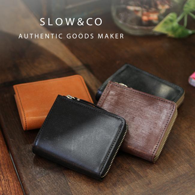 SLOW（スロウ） 最大53% 8/2まで 財布 二つ折り財布 ミニ財布 レザー