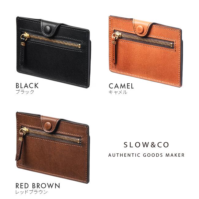 SLOW スロウ　ハービーミニウォレットキャメル 二つ折り財布 スロウ SLOW SLOW スロウ 財布 二つ折り財布 ミニ財布 薄い財布